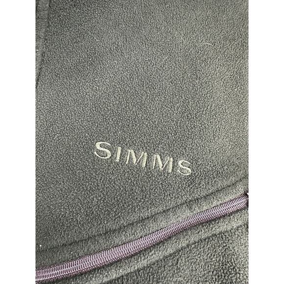 SIMMS Gore Wind Stopper Fishing Full Zip Jacket Size Medium Green Fishing PTFE - Picture 3 of 7